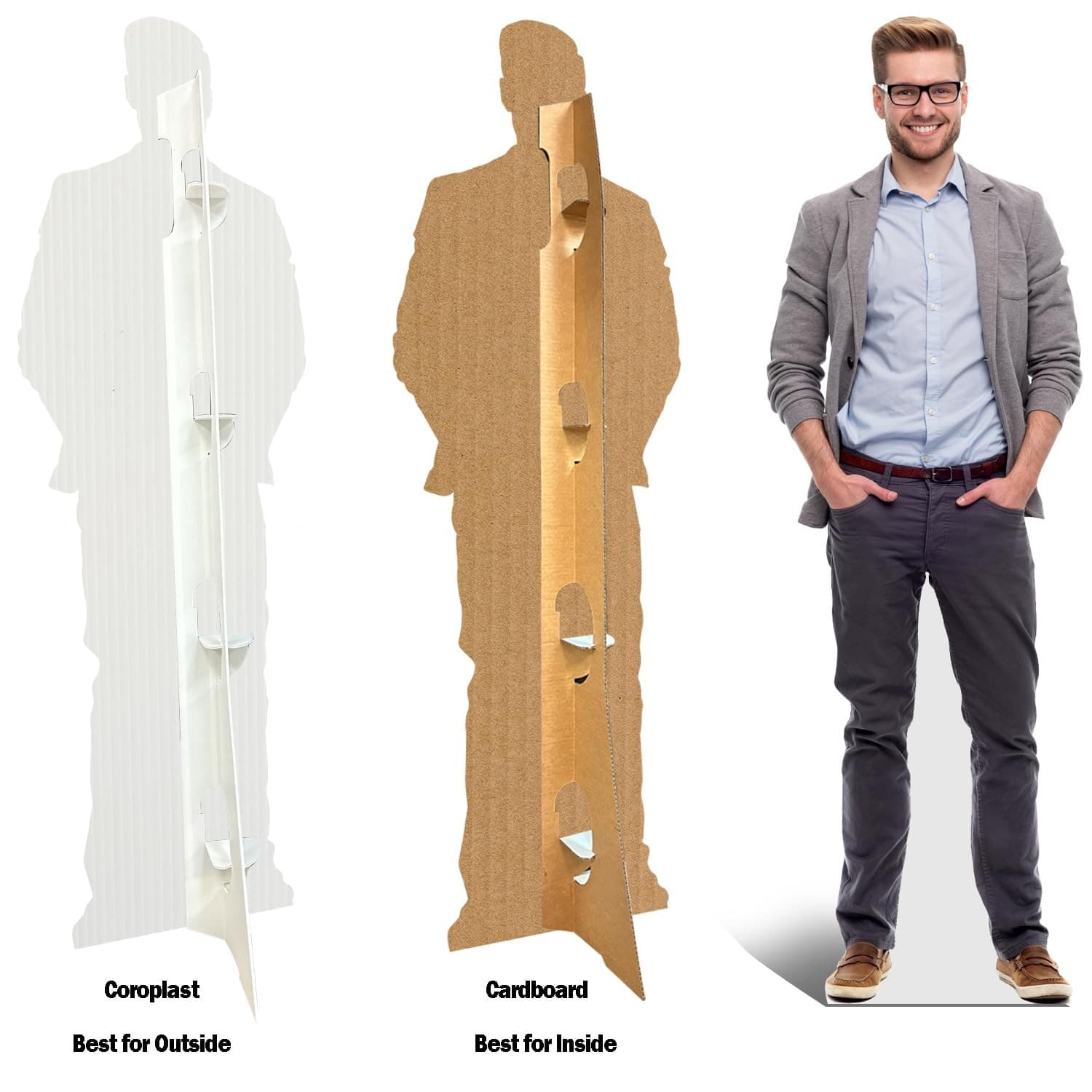 Custom Life Size Cardboard Cutout - Personalized | High Resolution Stand Up |... 2