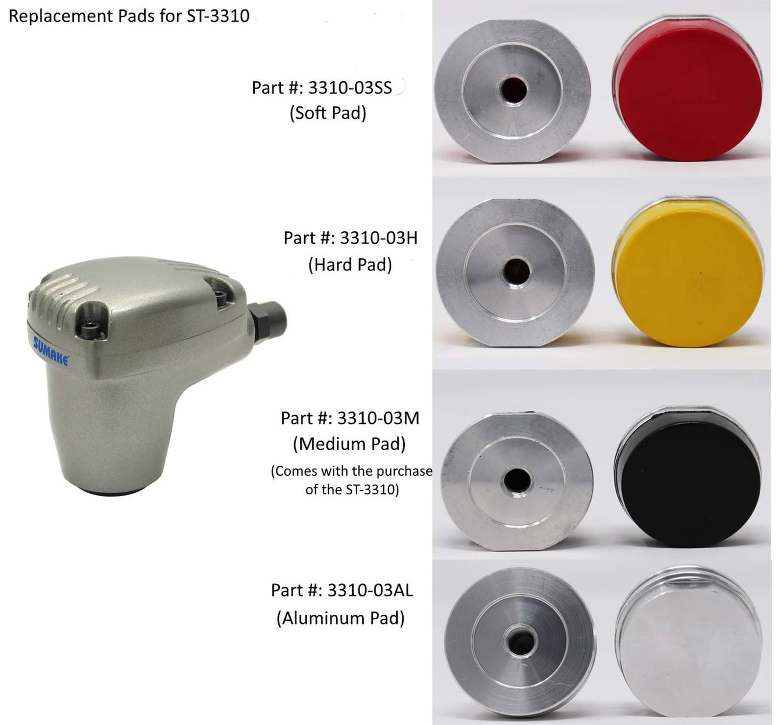 Air Pneumatic Automatic Palm Hammer, 1000 Stroke per Min (BPM), (Sumake ProLi... 3