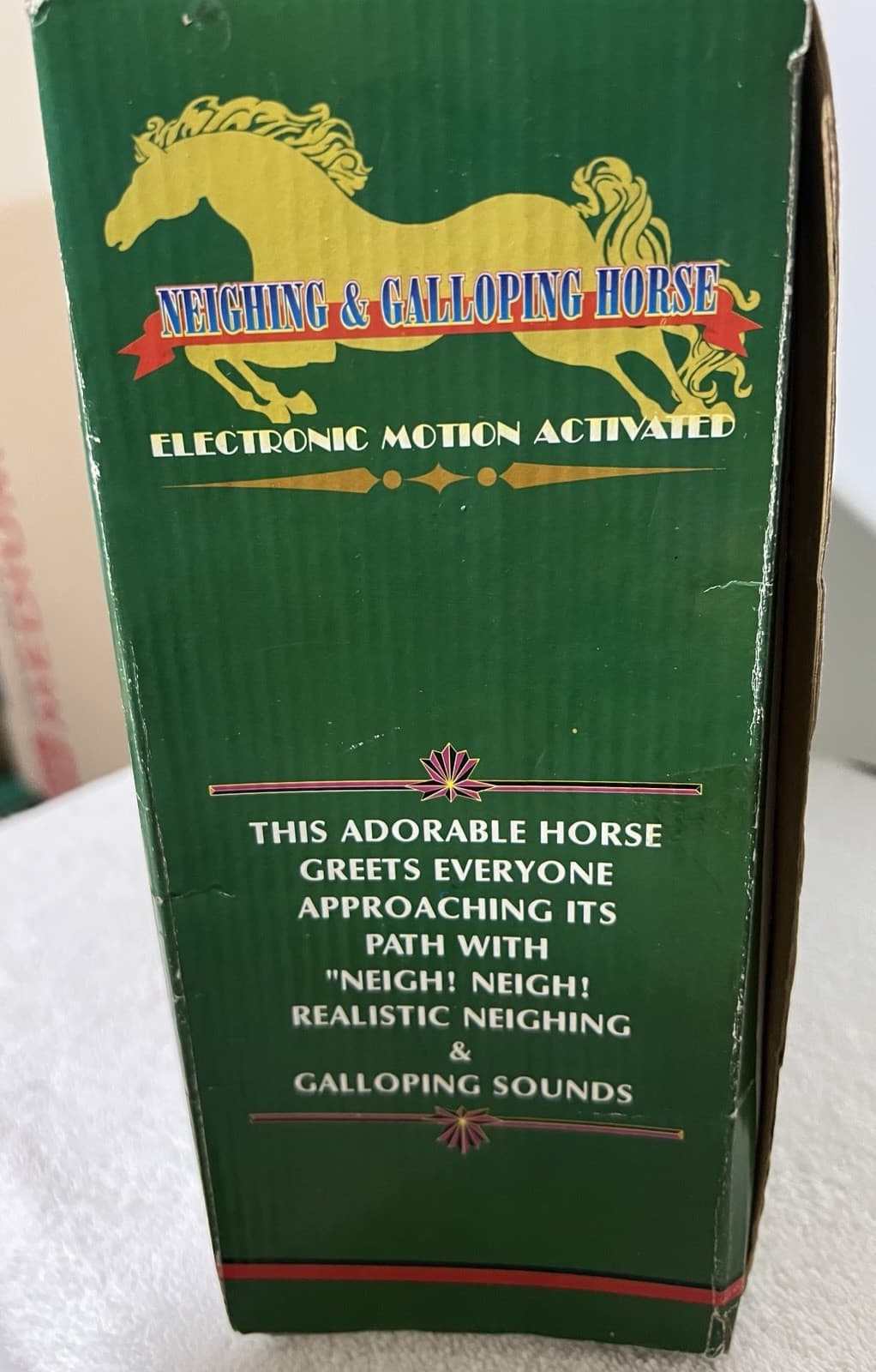 Electronic Motion Activated Neighing & Galloping Horse 3