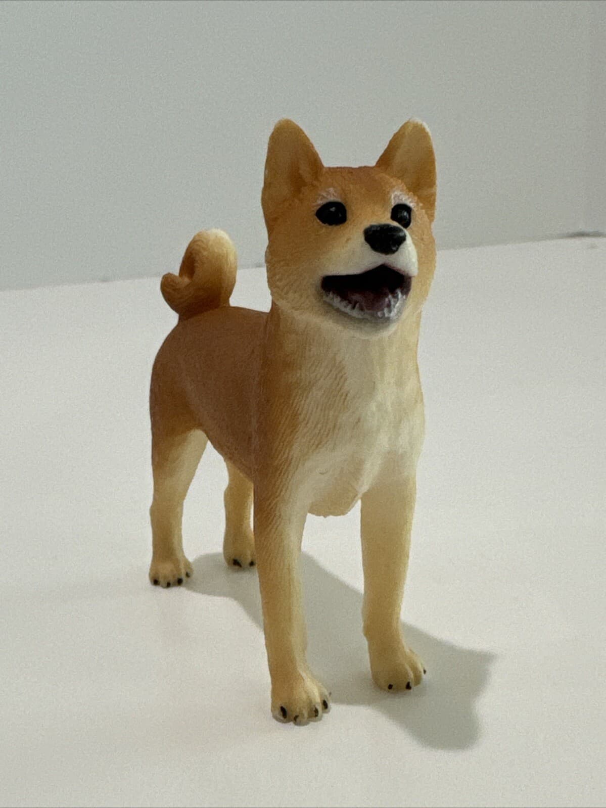 Mojo Realistic Animal Model Figures Shiba Inu Dog And Puppy Set Of 2 2