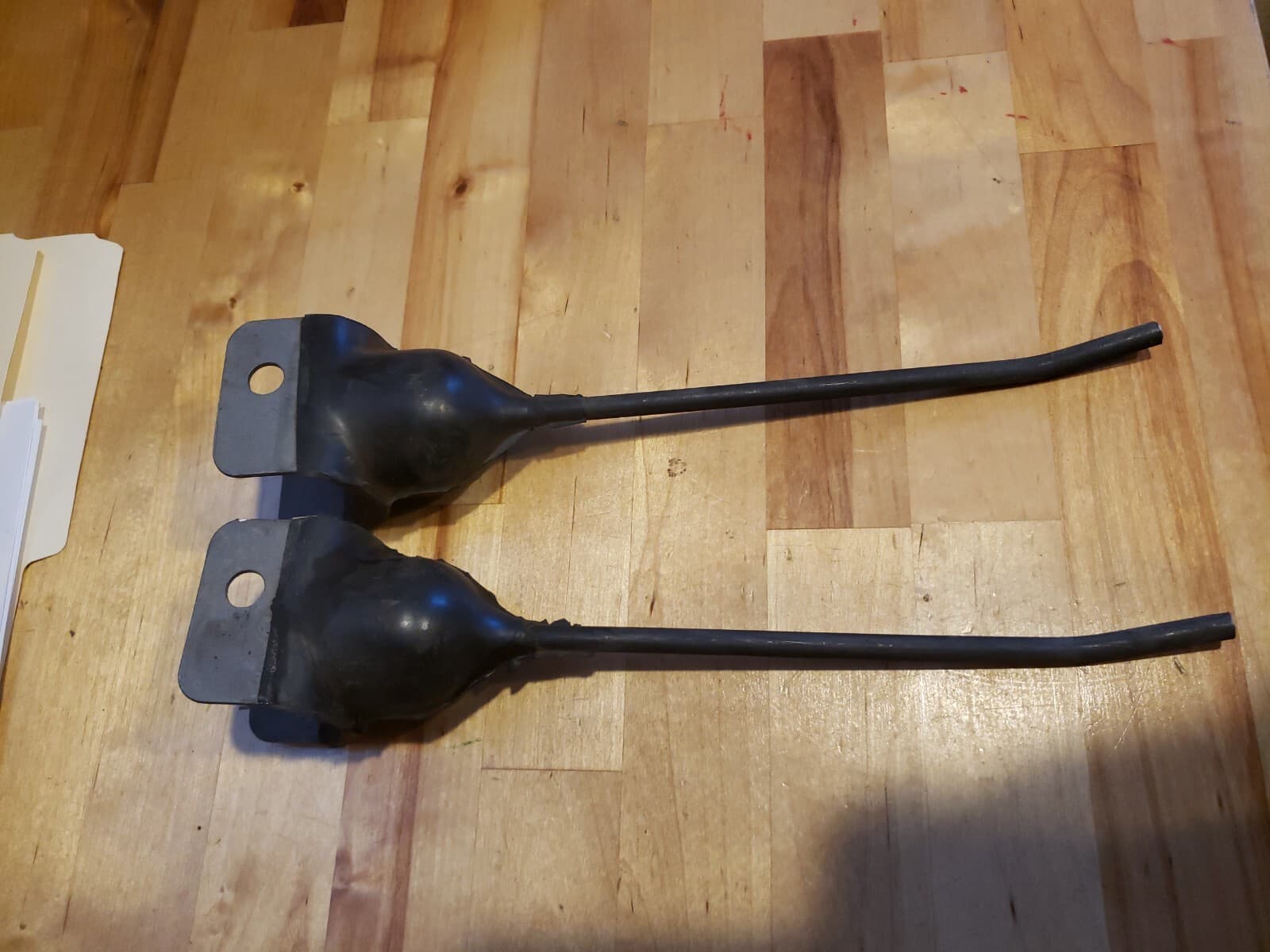 2 New Holland LH Rubber Mounted Hay Rake Tooth Teeth 216,256,258 65668 4