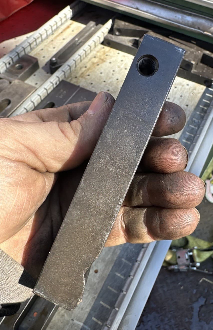 Jergens 36705 Tapped Heel 1/2" Bolt Size Radius Strap Clamp Fixture Set Up Mill 3