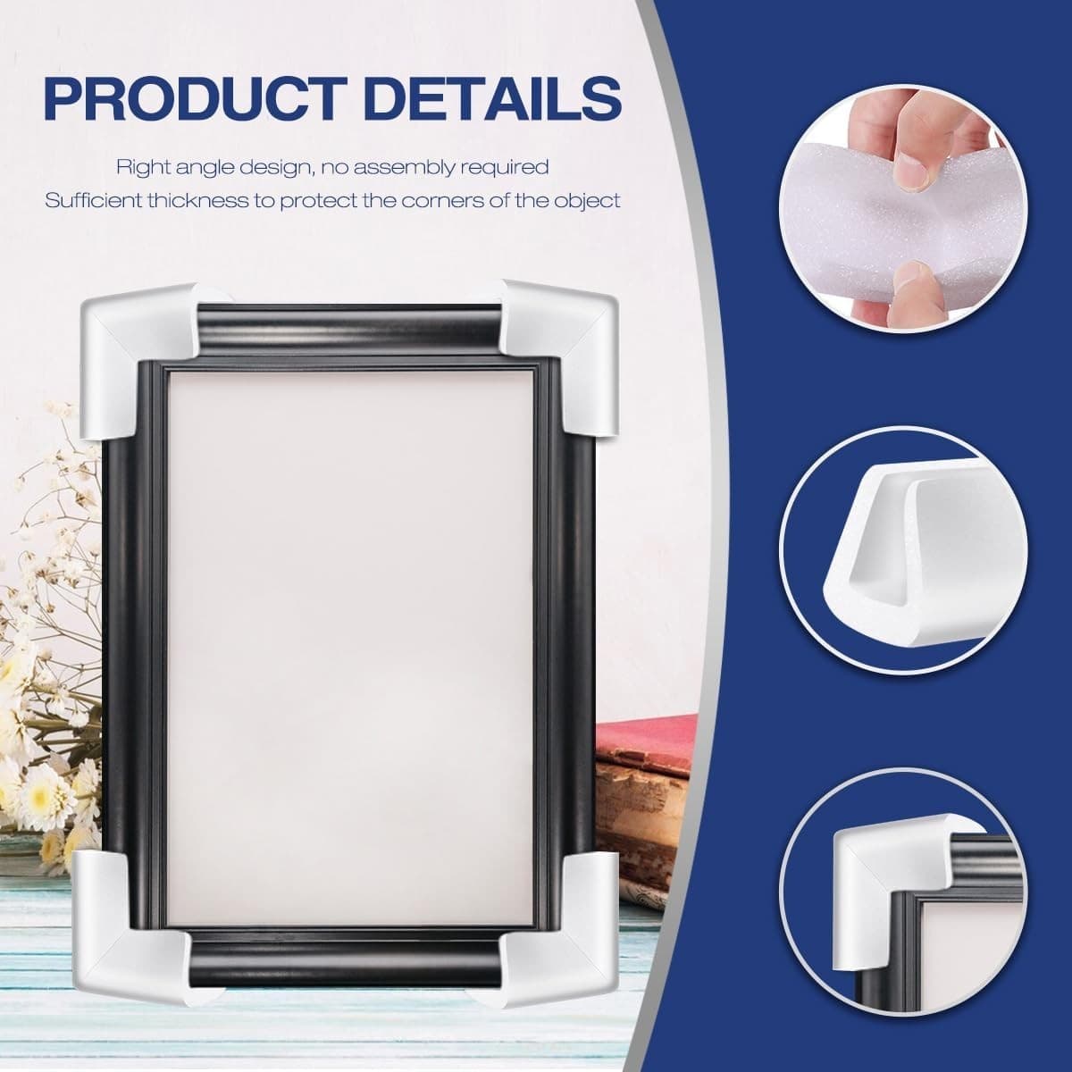 24  Foam Corner Protectors for Safe Shipping & Moving of Fragile Items 5