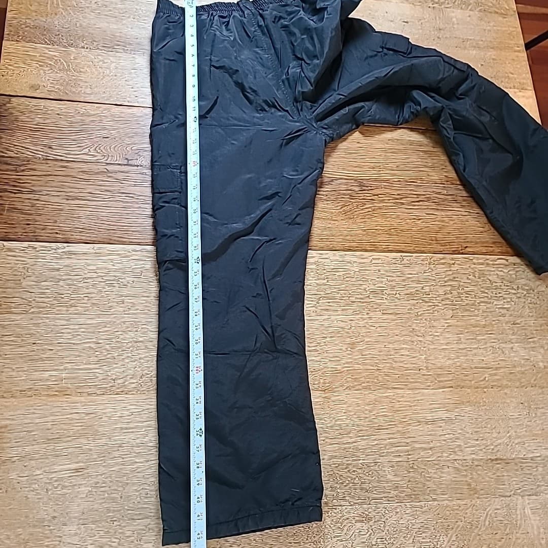 GELANDE Mens Snow Pants Black Ski Snowboarding Tubing Sled Snowmobile Reg XL 3