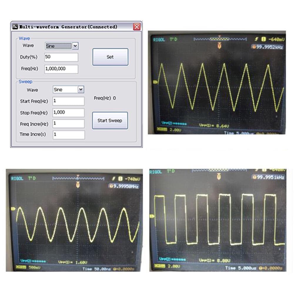 ISDS205X 5 IN 1 PC Based USB Spectrum Analyzer DDS Logic Analyzer Oscilloscope 4