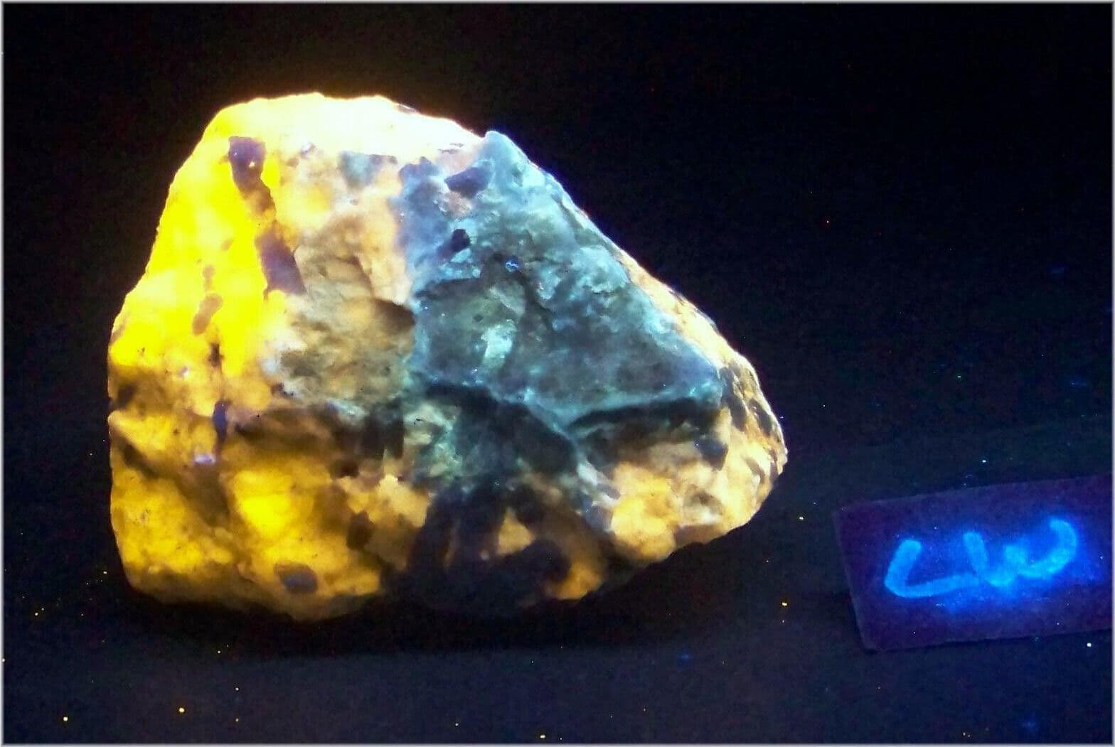 Fluorescent Wernerite Diopside and Prenhite Large Specimen WSP02 3