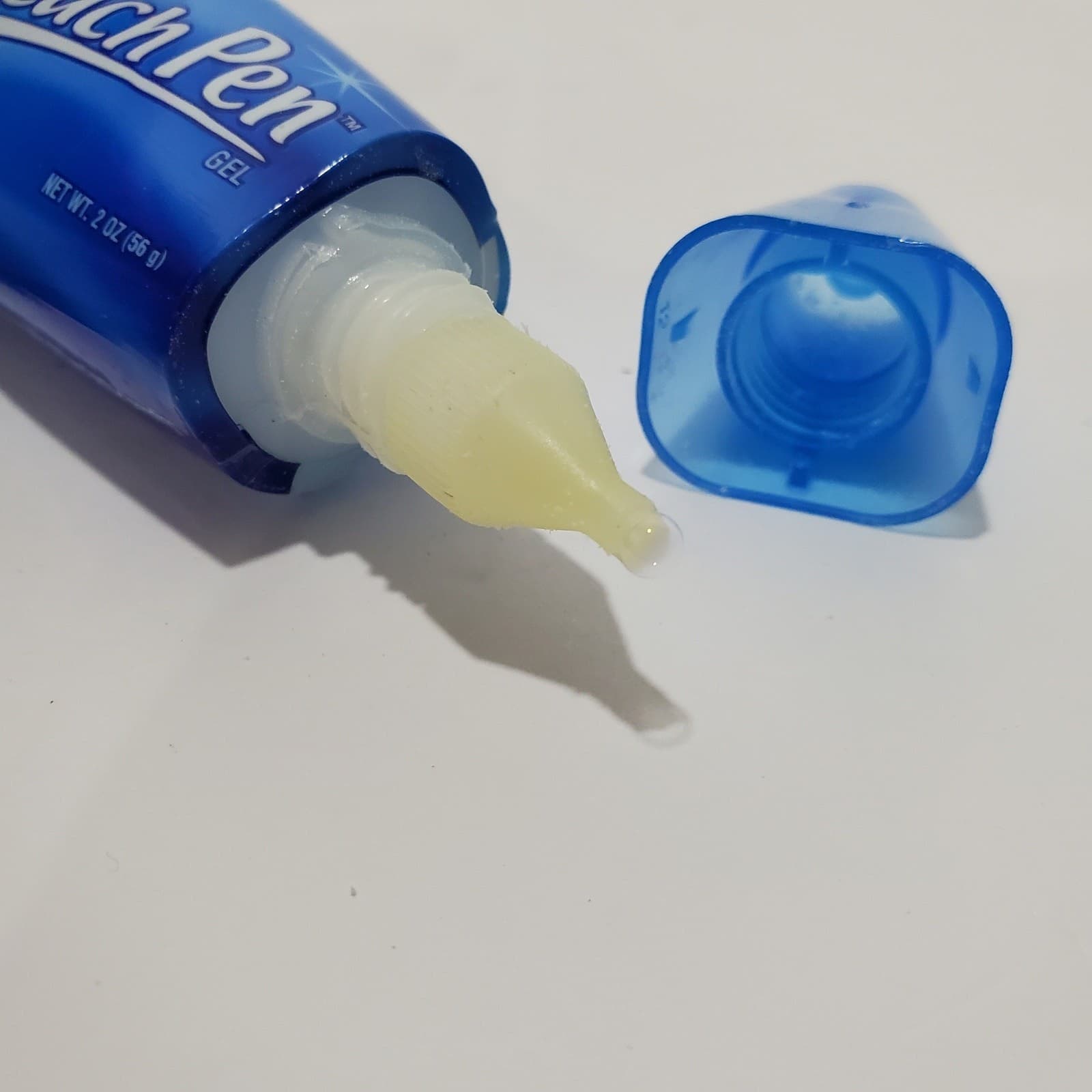 Clorox Bleach Pen Gel Dual-Tipped Scrubber & Fine Point USED 90% FULL 6