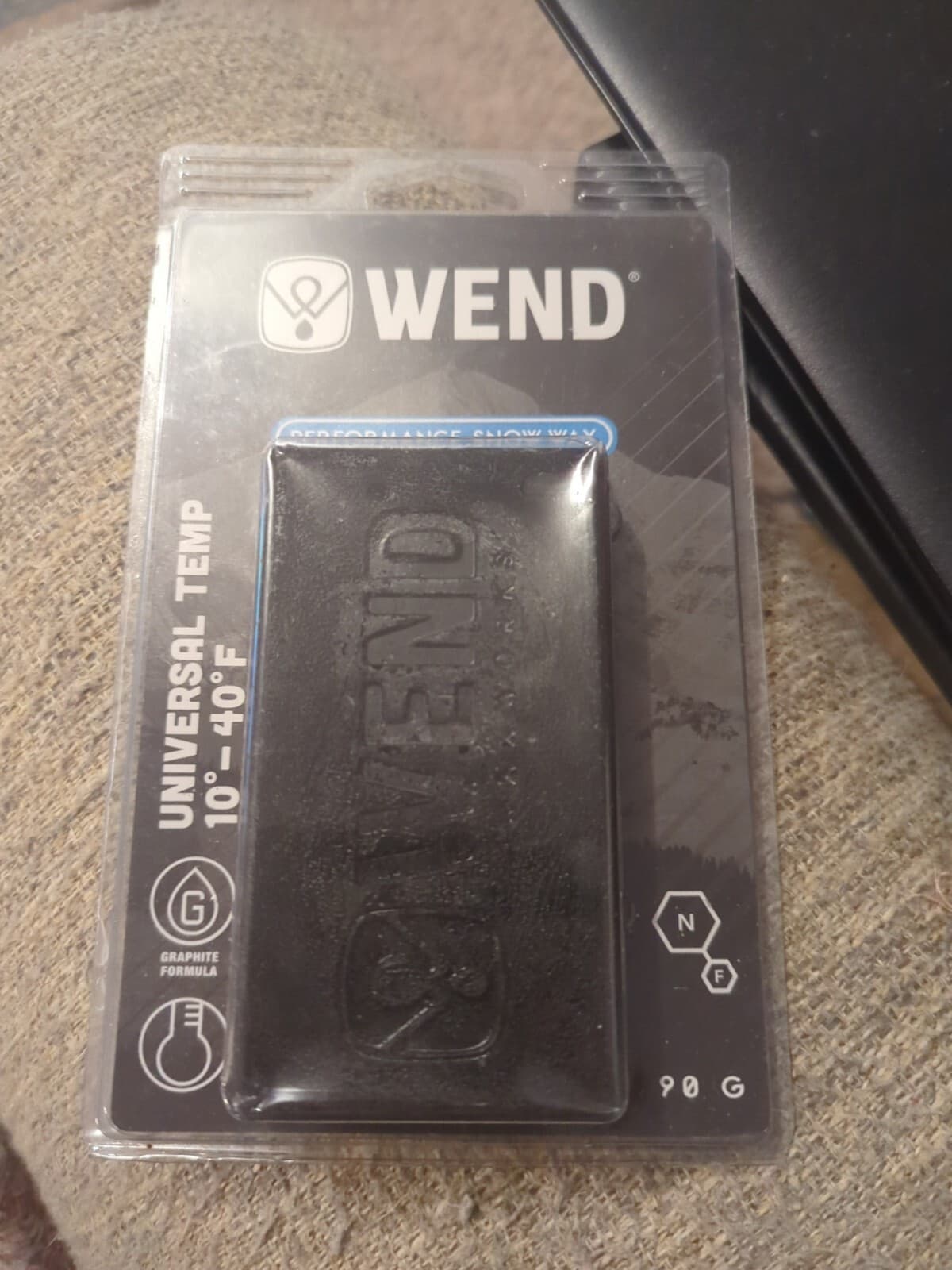 Lot Of 3 WEND Ski Wax (2 Brand New) And WEND Scraper 2