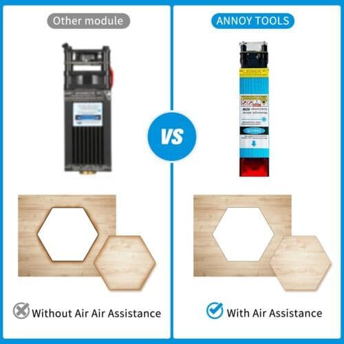 40W LaserCutter Module 450nm TTL For Laser Engraving Cutting Machine DIY Tools 6