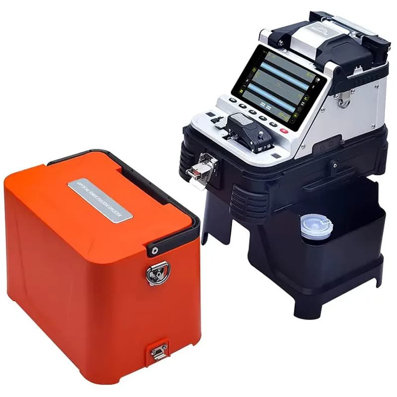 Signal Fire AI-20 6s Fiber Optic Fusion Splicer W/one step Cleaver+Toolbox Kit 2