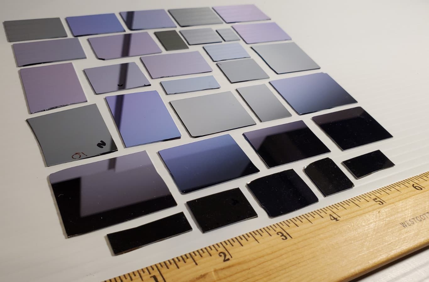 Silicon Si Art Wafer Pieces Plain Semiconductor Design 43g 4