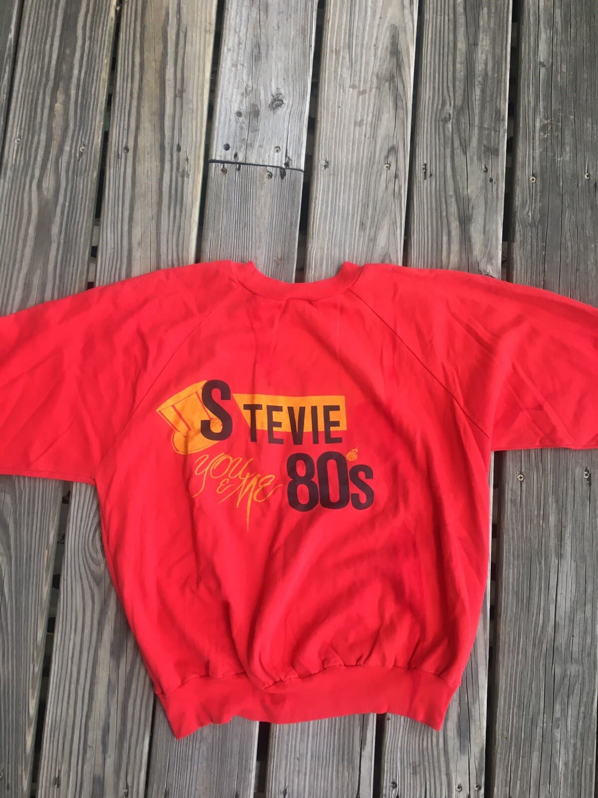 Vintage Stevie Wonder Sweatshirt XL Soul  R&B 4