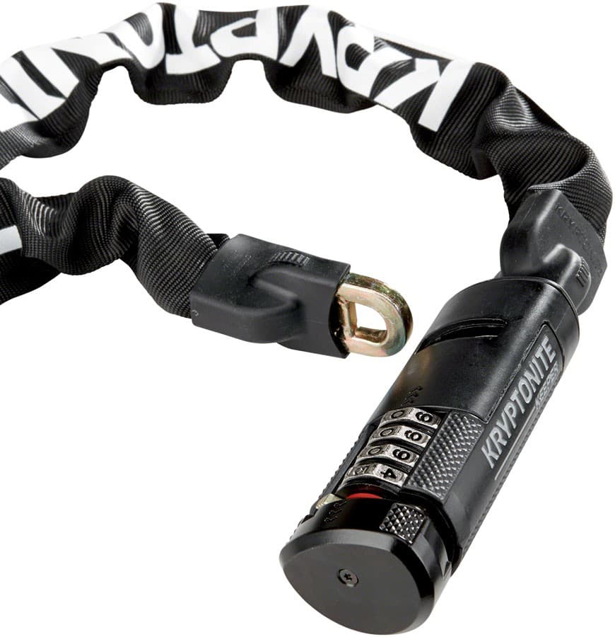 Kryptonite Keeper 790 Chain Lock with Combination 90cm Length End Link Lock 2