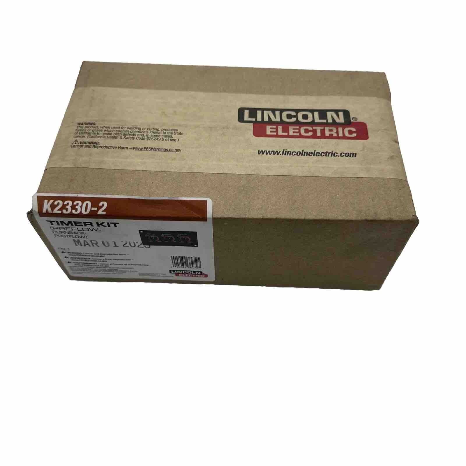 LINCOLN ELECTRIC K2330-2 Timer Kit PREFLOW BURNBACK POSTFLOW 4