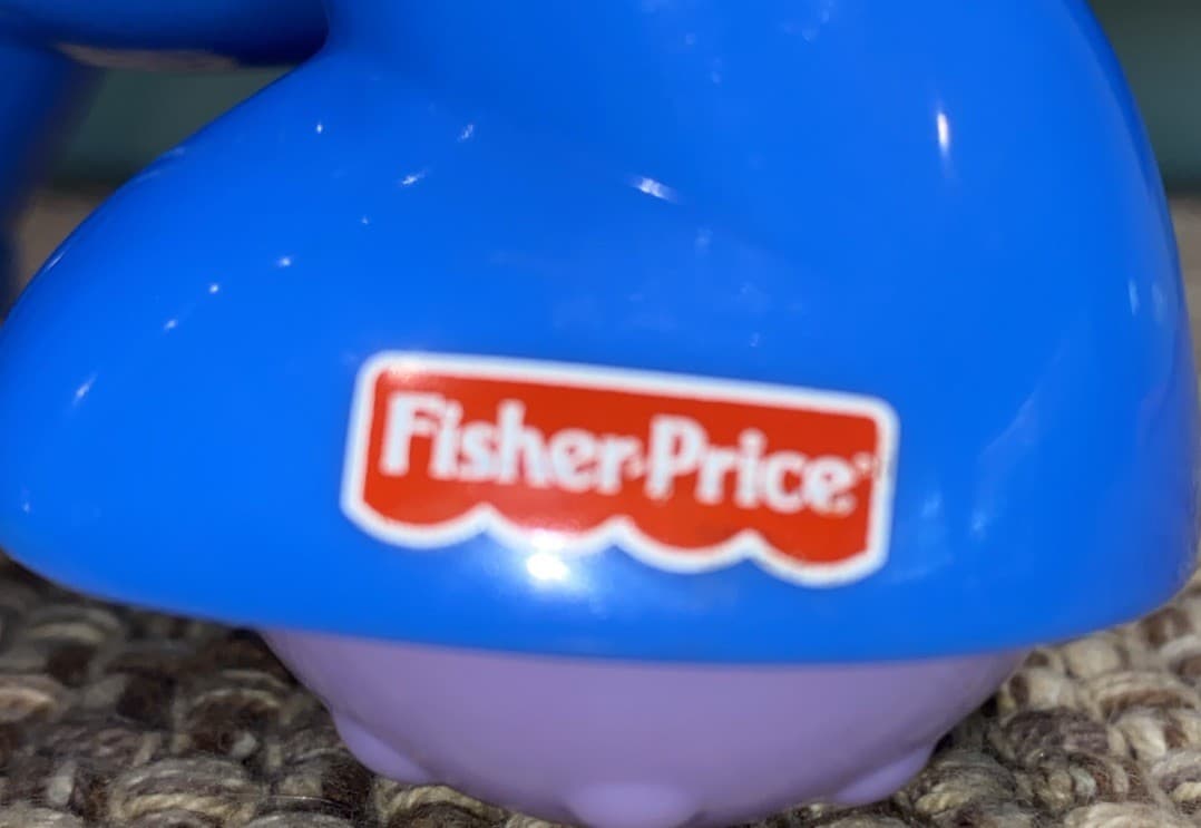 Fisher Price Amazing Animals Clicker Click Clack Blue Gorilla Monkey Ape Chimp 6