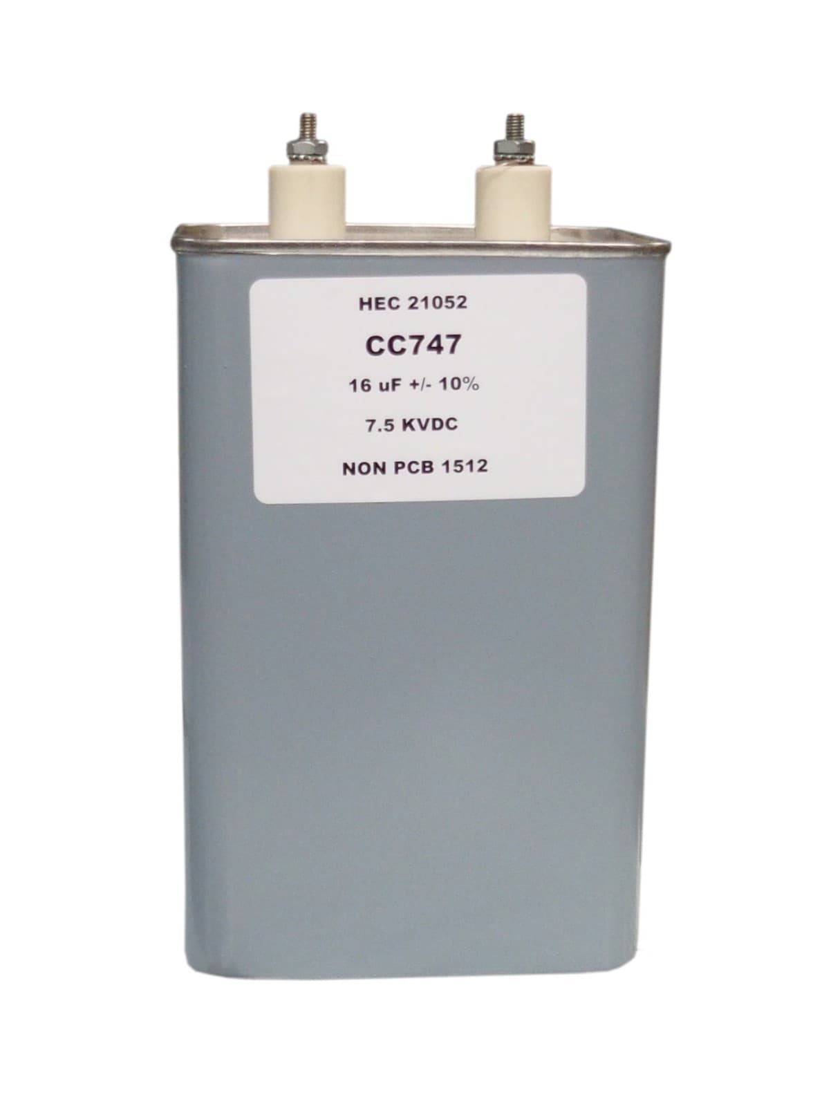 Oil Filled Capacitor 16 microfarads 7.5 KV Filter Capacitor 2