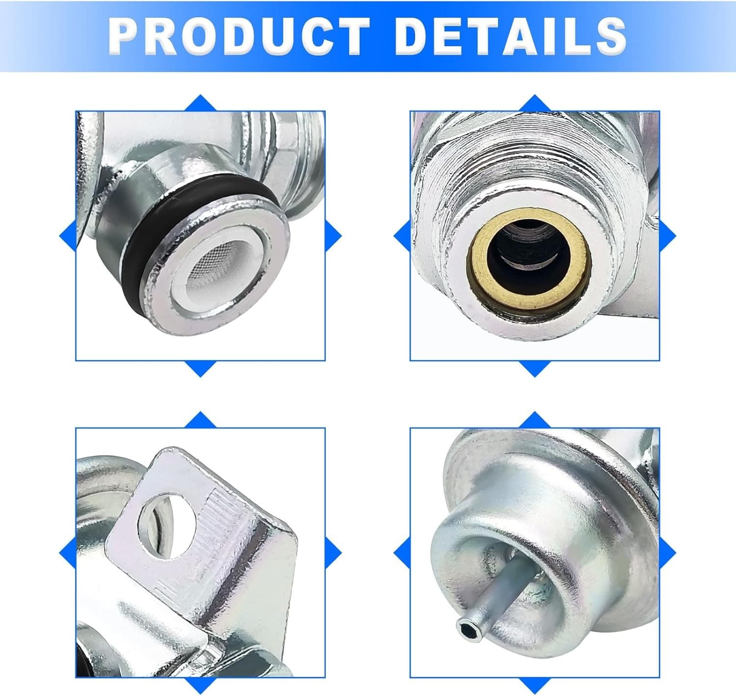 Fuel Injection Pressure Regulator 17113622 17120440 Compatible with GM Chevy Tra 2