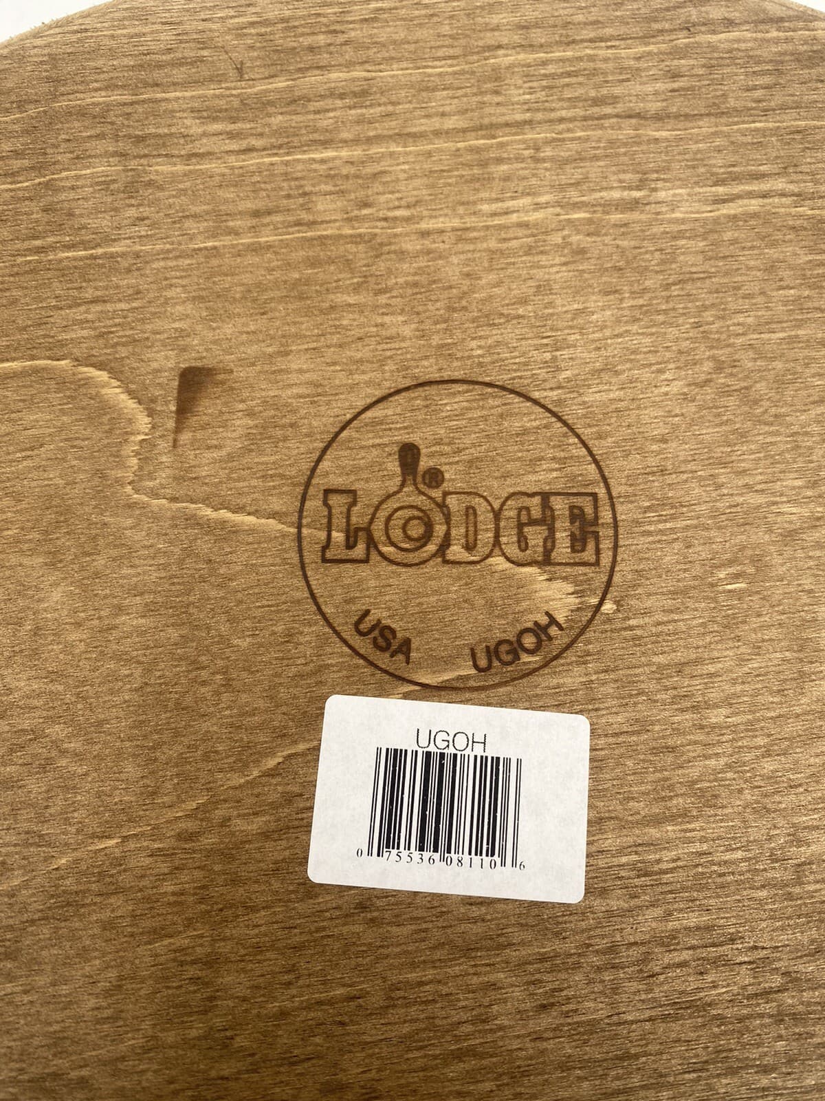 LODGE Grip Style Oval Walnut Wood Underliner - 2 Underliners Included 3