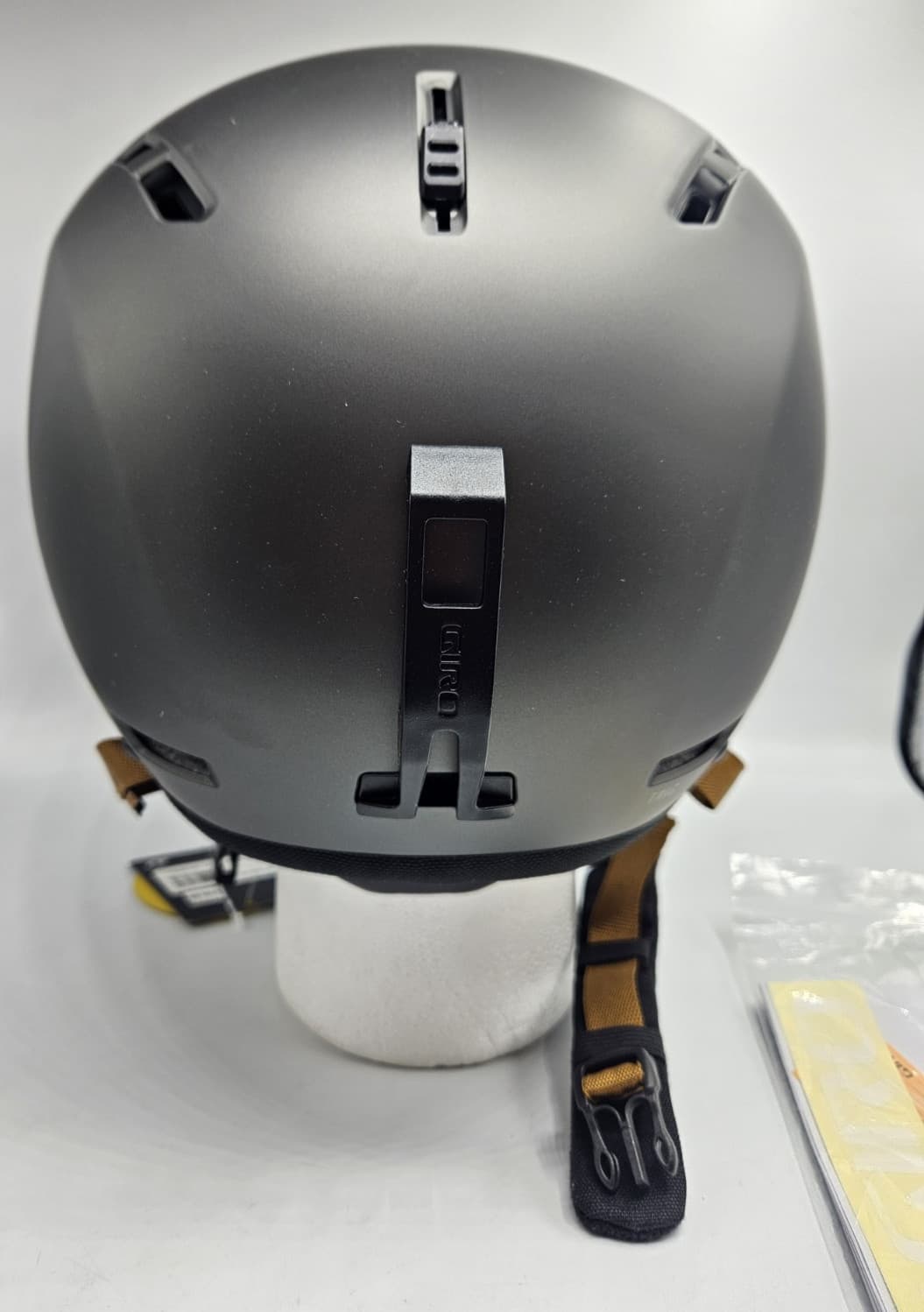 NWT Giro Trig MIPS Helmet Large Met Coal/Tan; Hard-Shell Freestyle Snow Sports 6