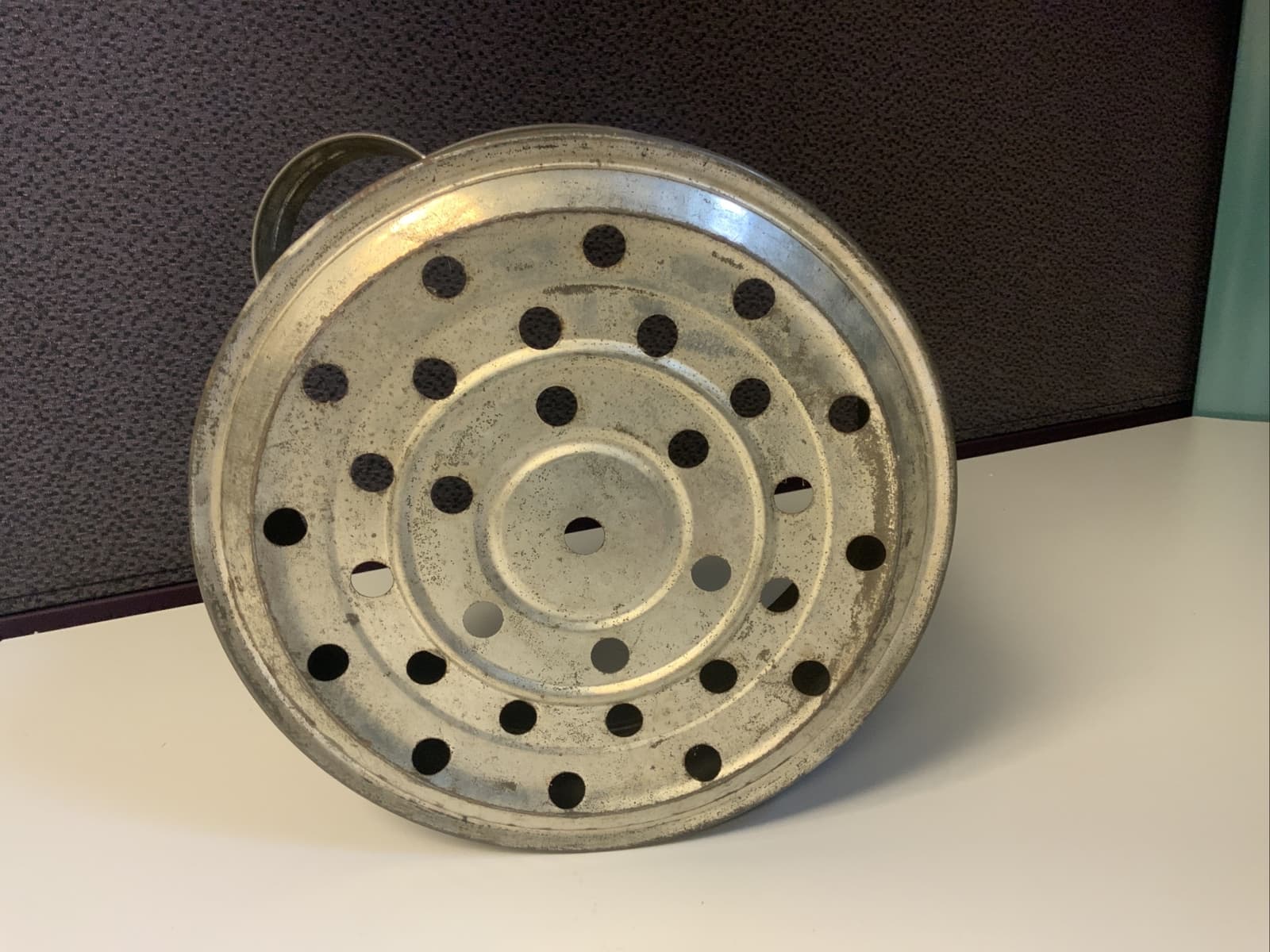 Vintage Steamer Strainer 10”  3