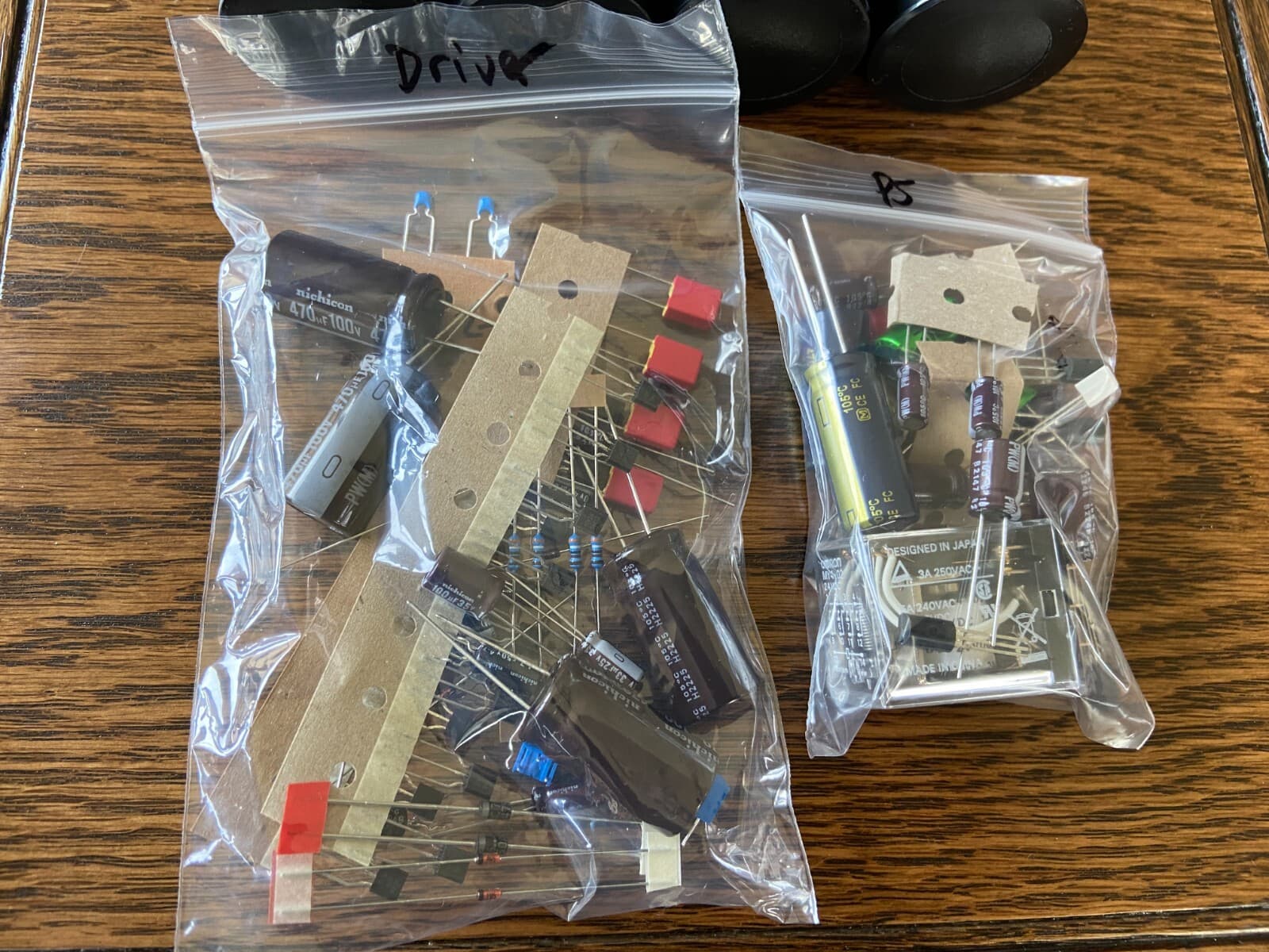 Sansui AU-719 Complete Rebuild Kit High-Quality Recap Set Transistors Relay 3