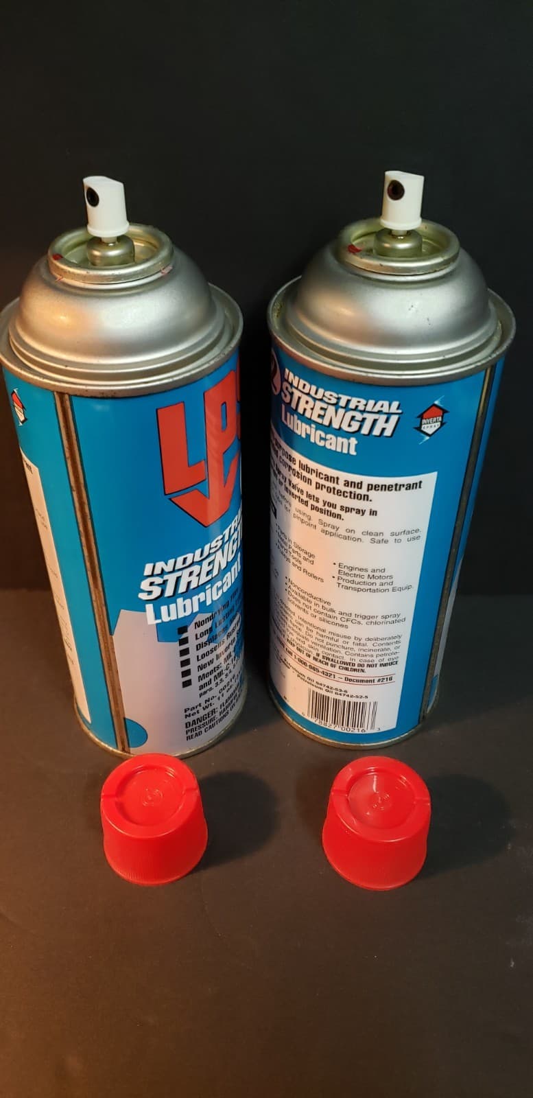 2-Pack LPS Labs 2 Heavy-Duty Lubricant. Industrial Strength USA Steel Spray Cans 5