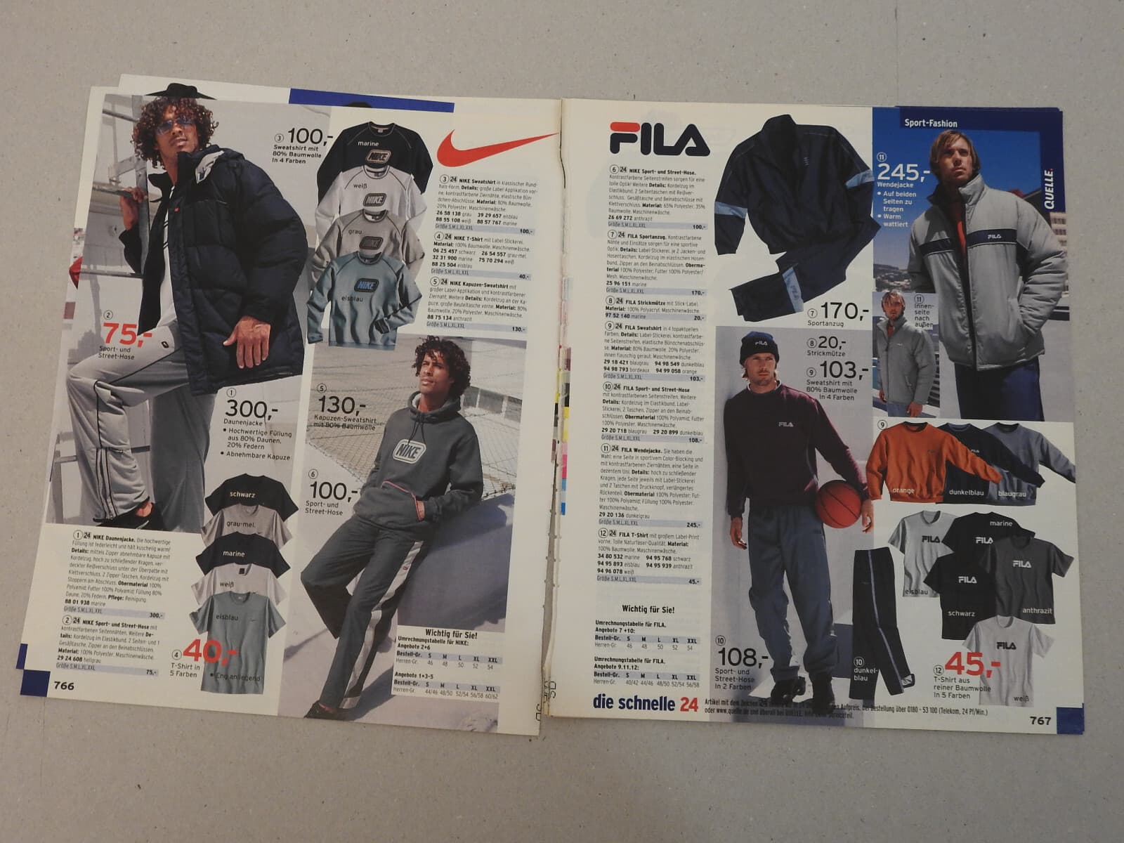 2002 Sportswear Trainers Sneakers Adidas Nike 38 Pages Magazine Catalog Print Ad 2