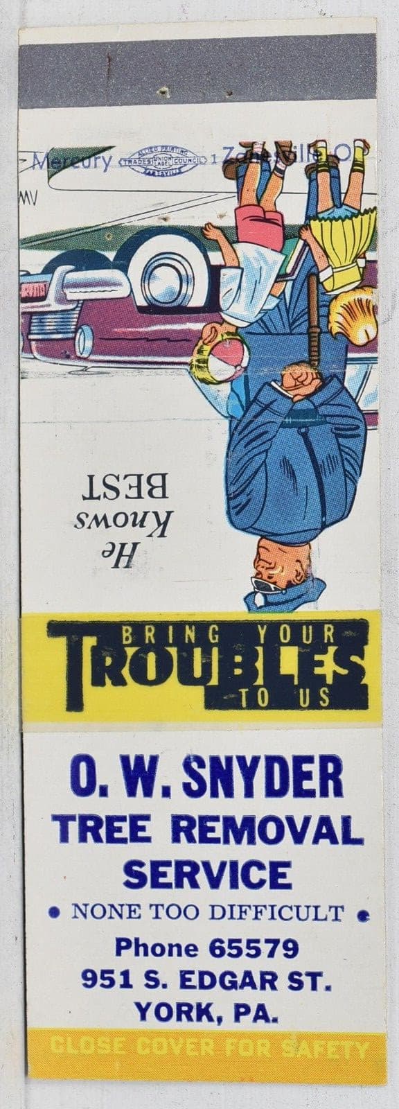 1950s O.W. Snyder Tree Removal 951 South Edgar Street York Pennsylvania #5 2