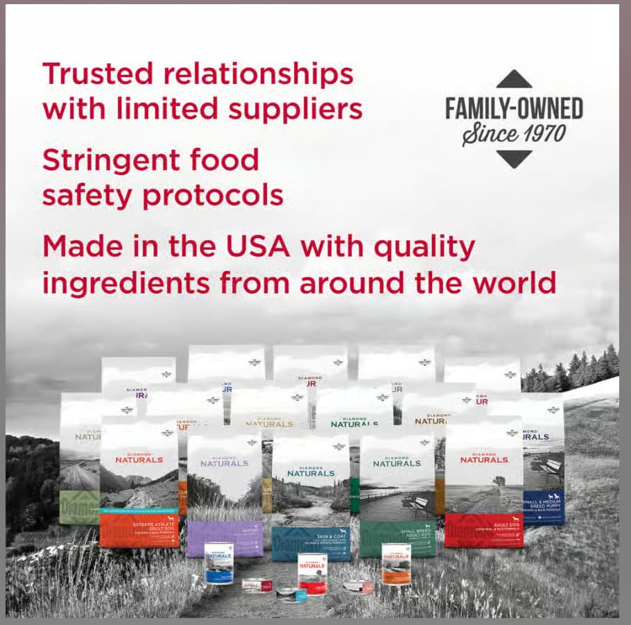 2 Pack Diamond Naturals Adult Dry Dog Food - Lamb Meal & Rice, 40-lb 6