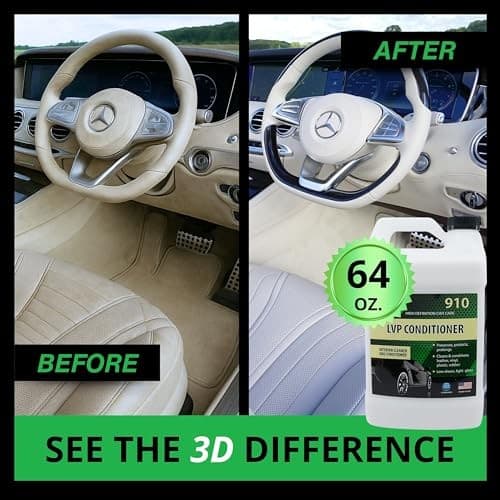  Leather, Vinyl & Plastic Conditioner | Restores, 128.00 Fl Oz (Pack of 1) 4