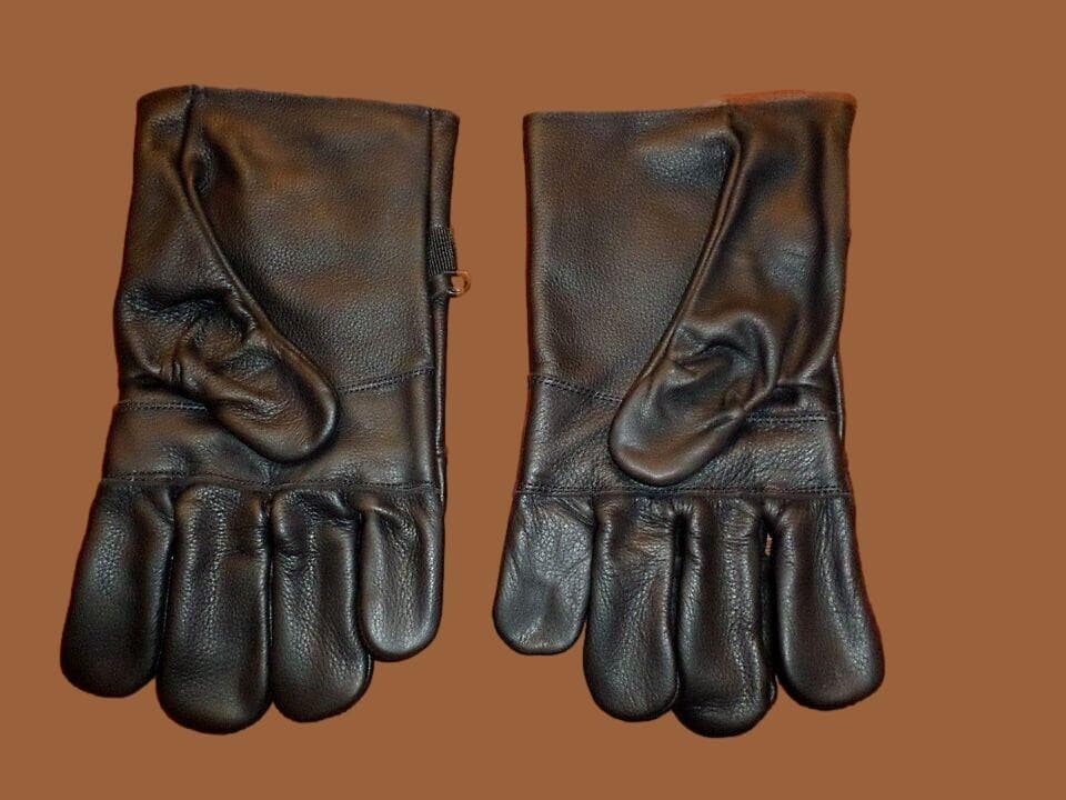 U.S MILITARY STYLE D-3A LEATHER GLOVES COLD WEATHER SIZE 6 X- LARGE W/LINER 6