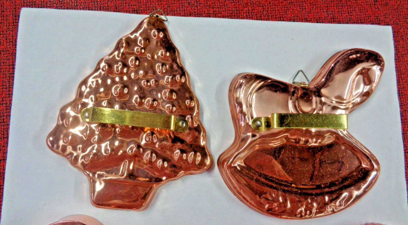 Lot of 11 Copper and 6 Metal  Cookie Cutters Mint Never Used 2