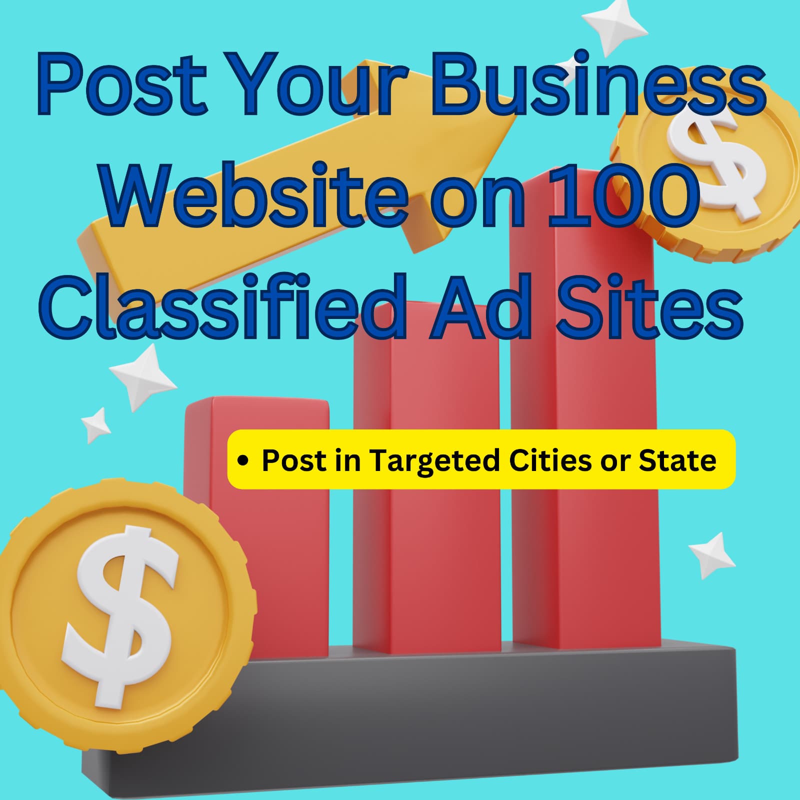 I Will Post Your Business Website on 100 Classified Ad Sites