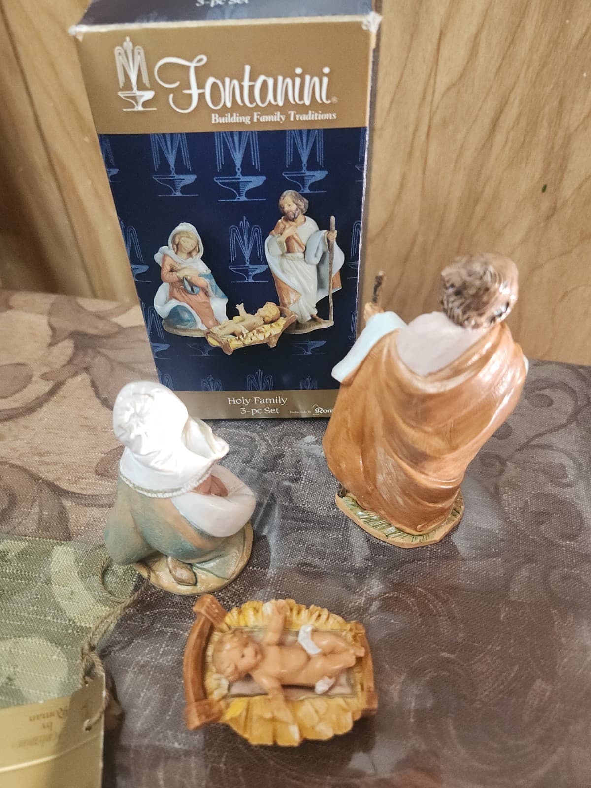 Roman Fontanini Holy Family, 3.5" Collection - 3 Piece Set (55011) In Orig Box 3