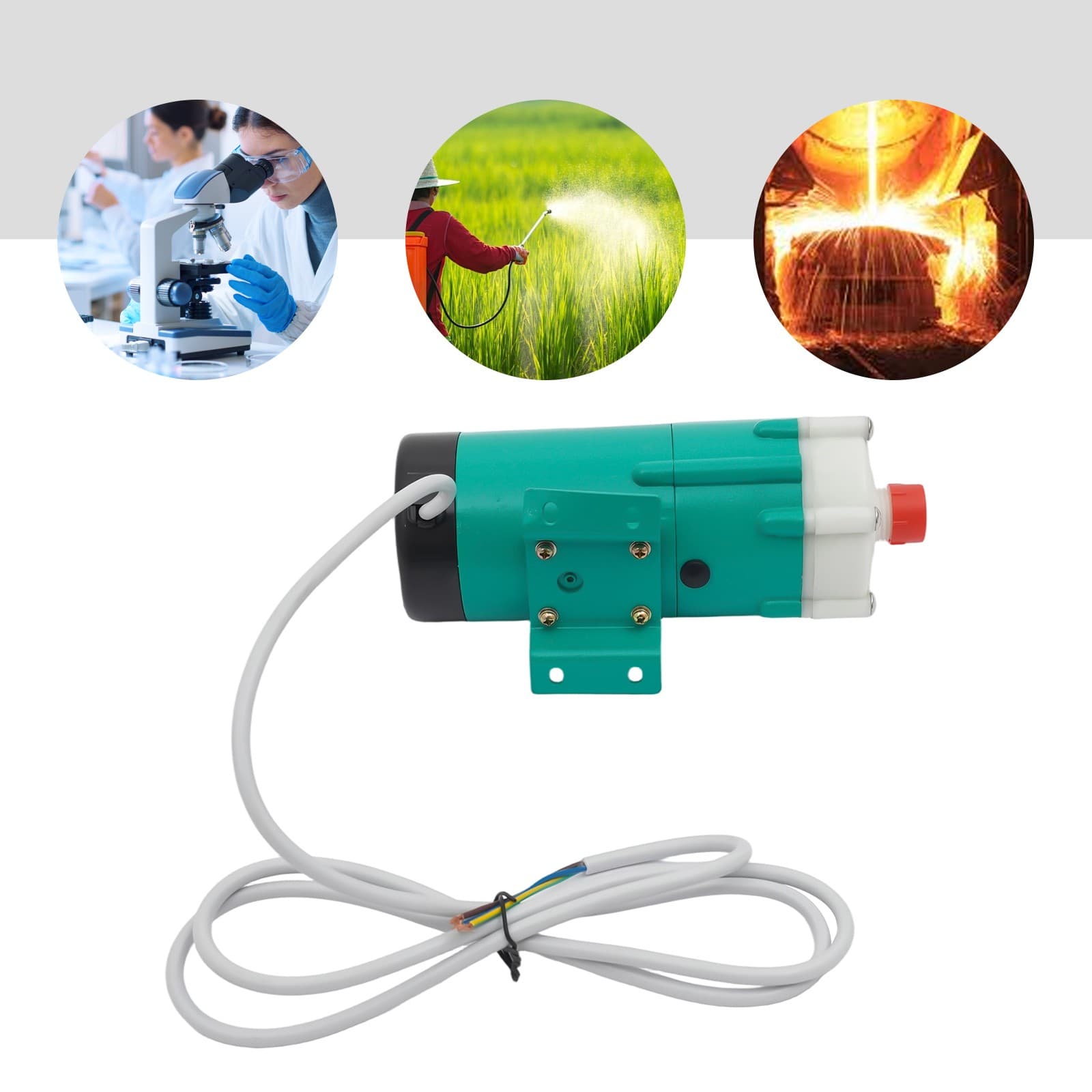 Magnetic Drive Circulating Pump Chemical Pump Corrosion Resistant Pump MP-20R 2