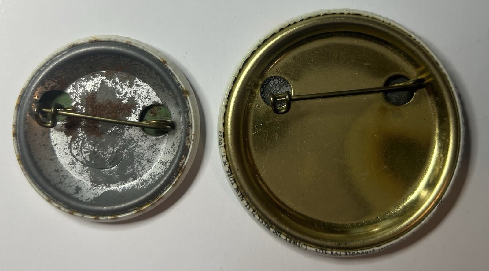 2 Different Russia Jews Pins - Soviet Jewry & Russia Is Not Healthy For Jews 2