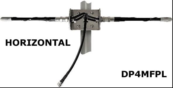 ProComm DP4MFPL Universal Dipole Antenna Mount w/Lug Studs & 1’ Female UHF Cable 5