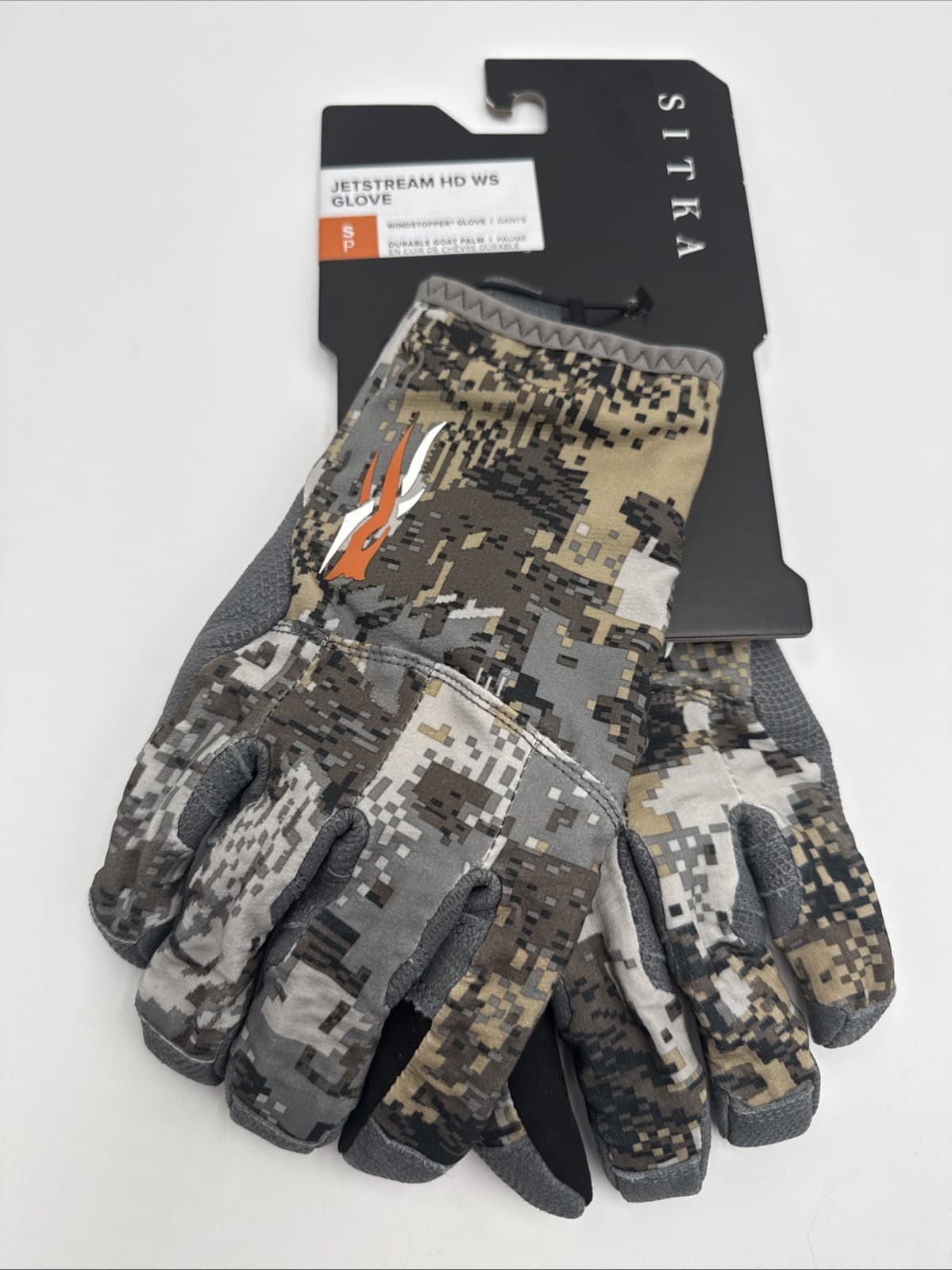 $139 SITKA Jetstream HD WS Gloves- Optifade Elevated II Glove 600287-EV- Small 2
