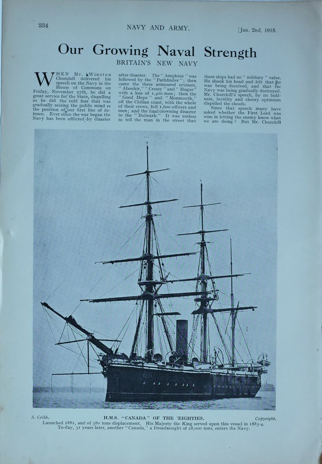 1914 WW1 ARTICLE & PICS BRITAINS NAVY HMS CANADA HMS ERIN DREADNOUGHT RESHADIEH