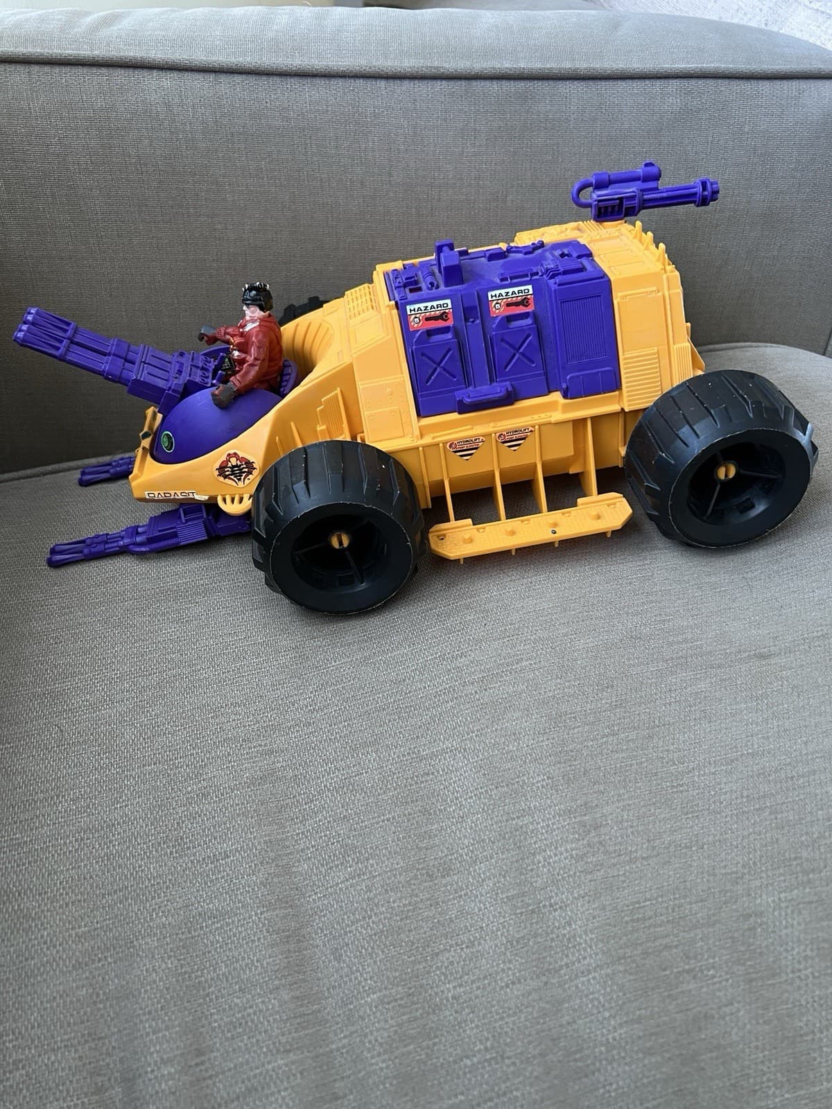 Vintage 1990s Hasbro GI Joe Cobra Parasite Vehicle  * Read Description * 3