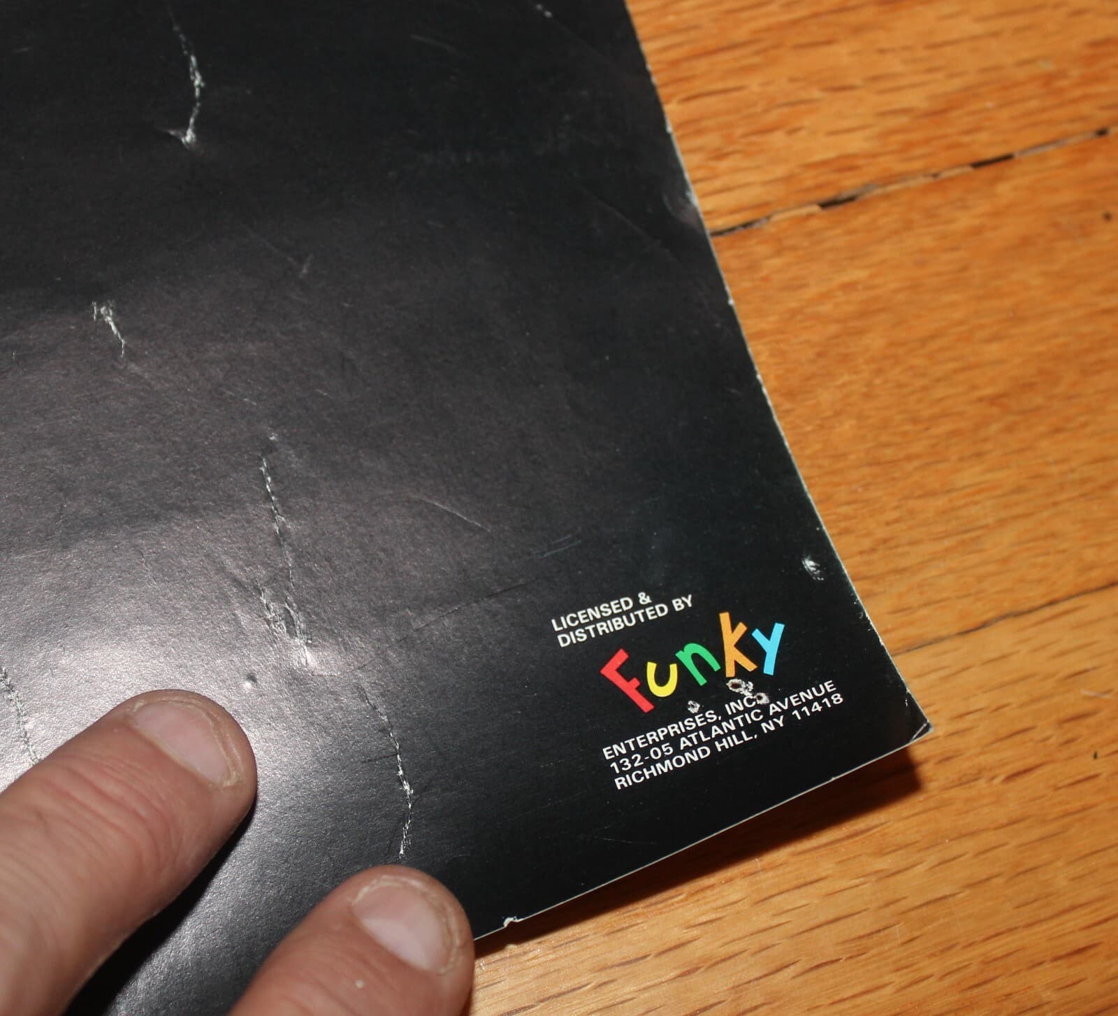 Vintage Original 1987 Guns N’ Roses Rock Band Poster 34" high x 22" wide 4