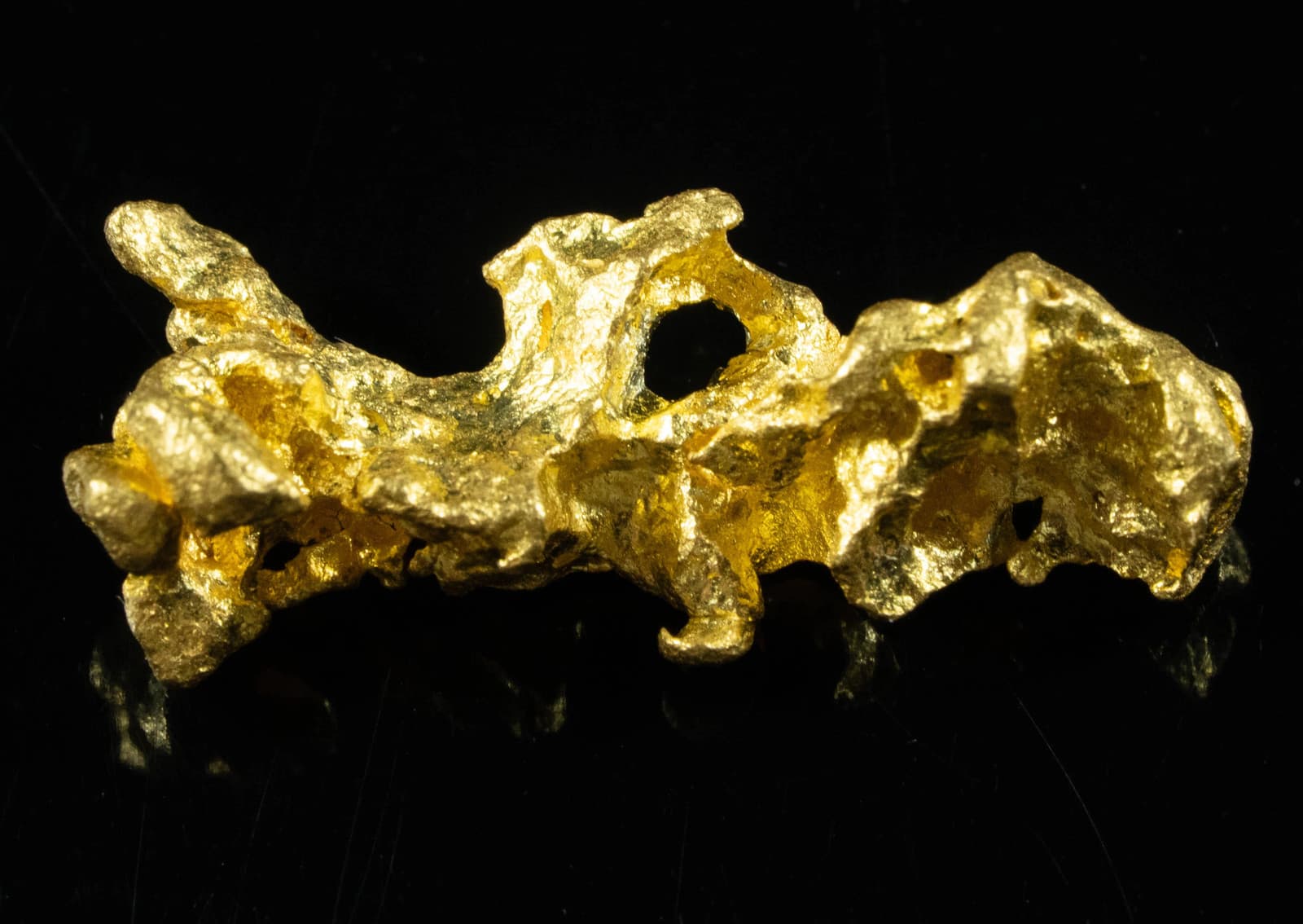 #1139 Natural Gold Nugget Australian 6.87 Grams Genuine