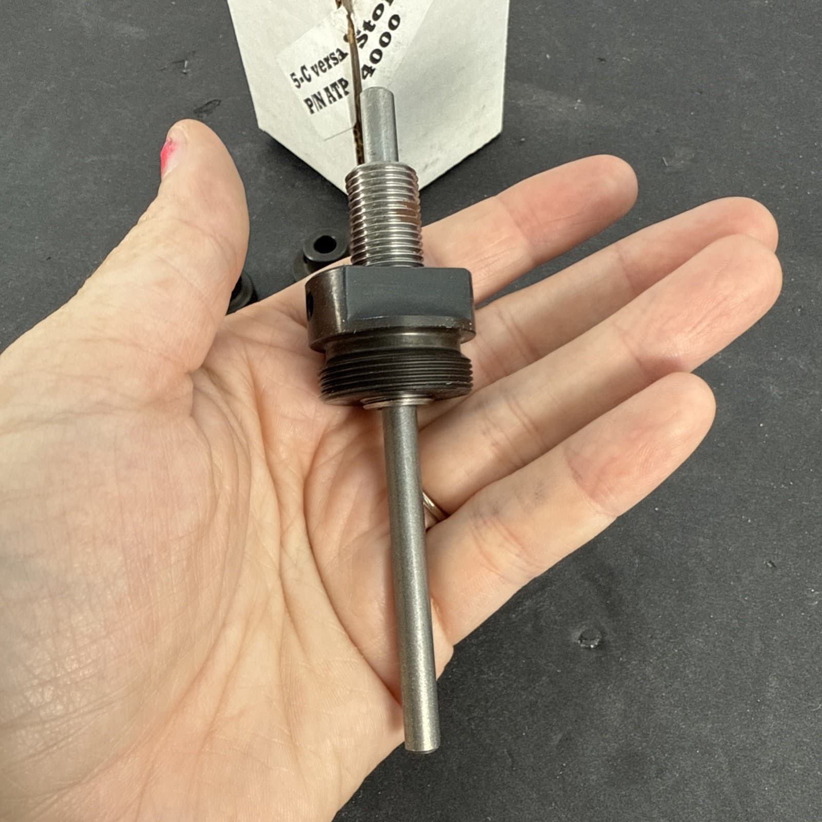 5C Versa ADJUSTABLE COLLET STOP For CNC LATHE Chuckers,Mills P/N ATP 4000 4