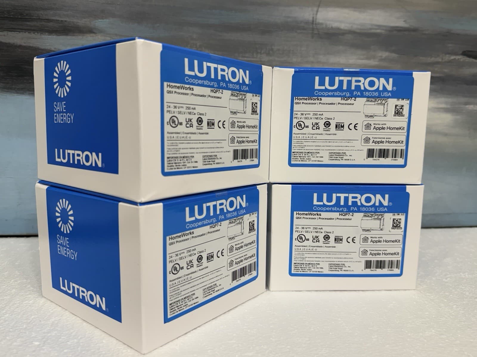 Lutron Homeworks QSX Processor HQP7-2 - NEW - Sealed ( PRICE FOR EACH ) 2