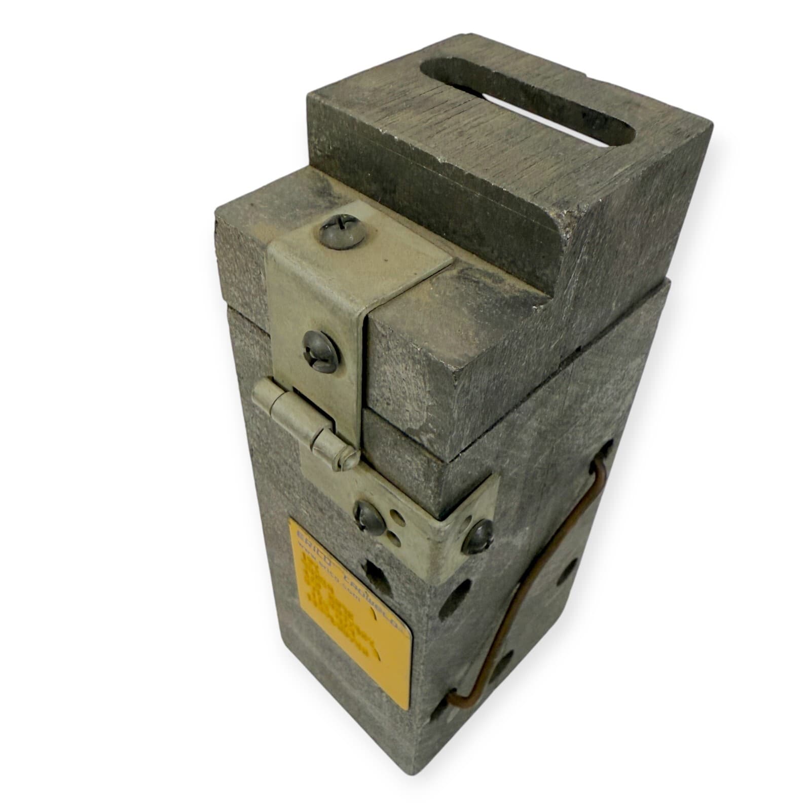 Erico Cadweld HSC2Q Graphite Mold 4/0 Concentric to Steel Pipe Flat Surface 115 5