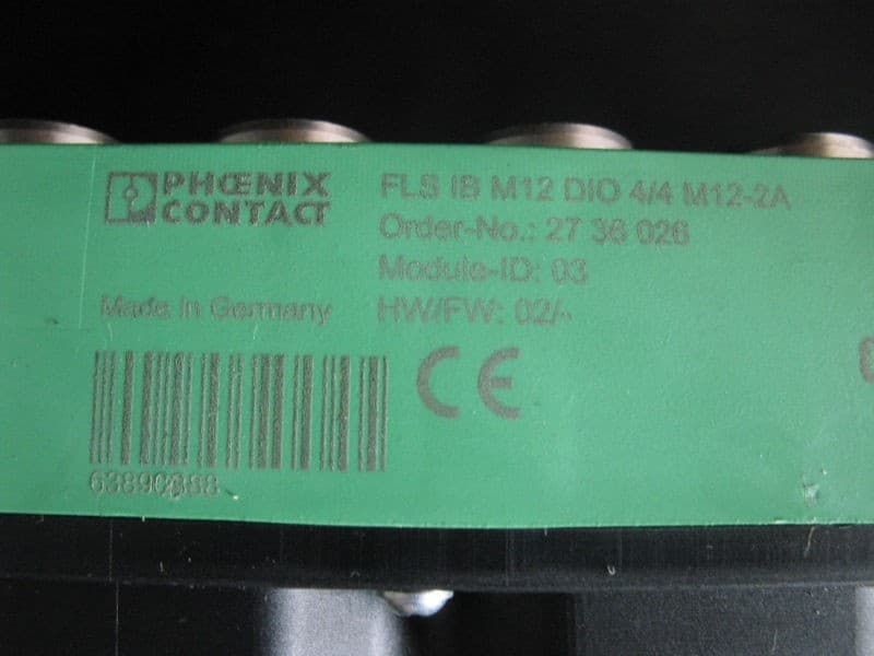 Phoenix Contact Digital I/O Module FLS IB M12 DIO 4/4 3