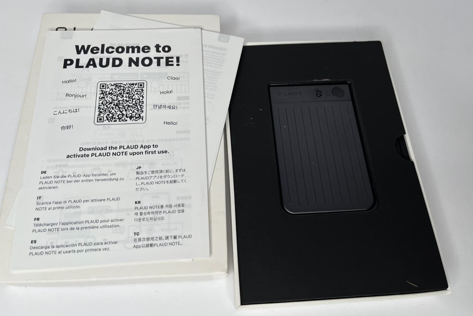 PLAUD NOTE AI Voice Receiver NB-100 FOR PARTS 2