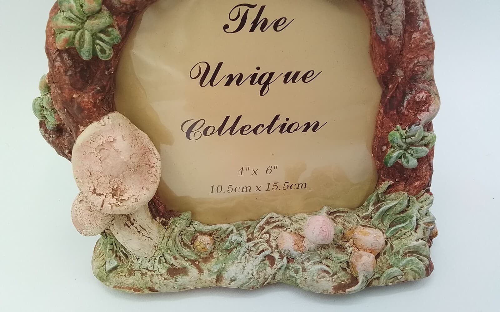 FAIRY MYSTICAL CREATURE 4 × 6" PICTURE PHOTO FRAME VINTAGE MUSHROOM FOREST WINGS 6