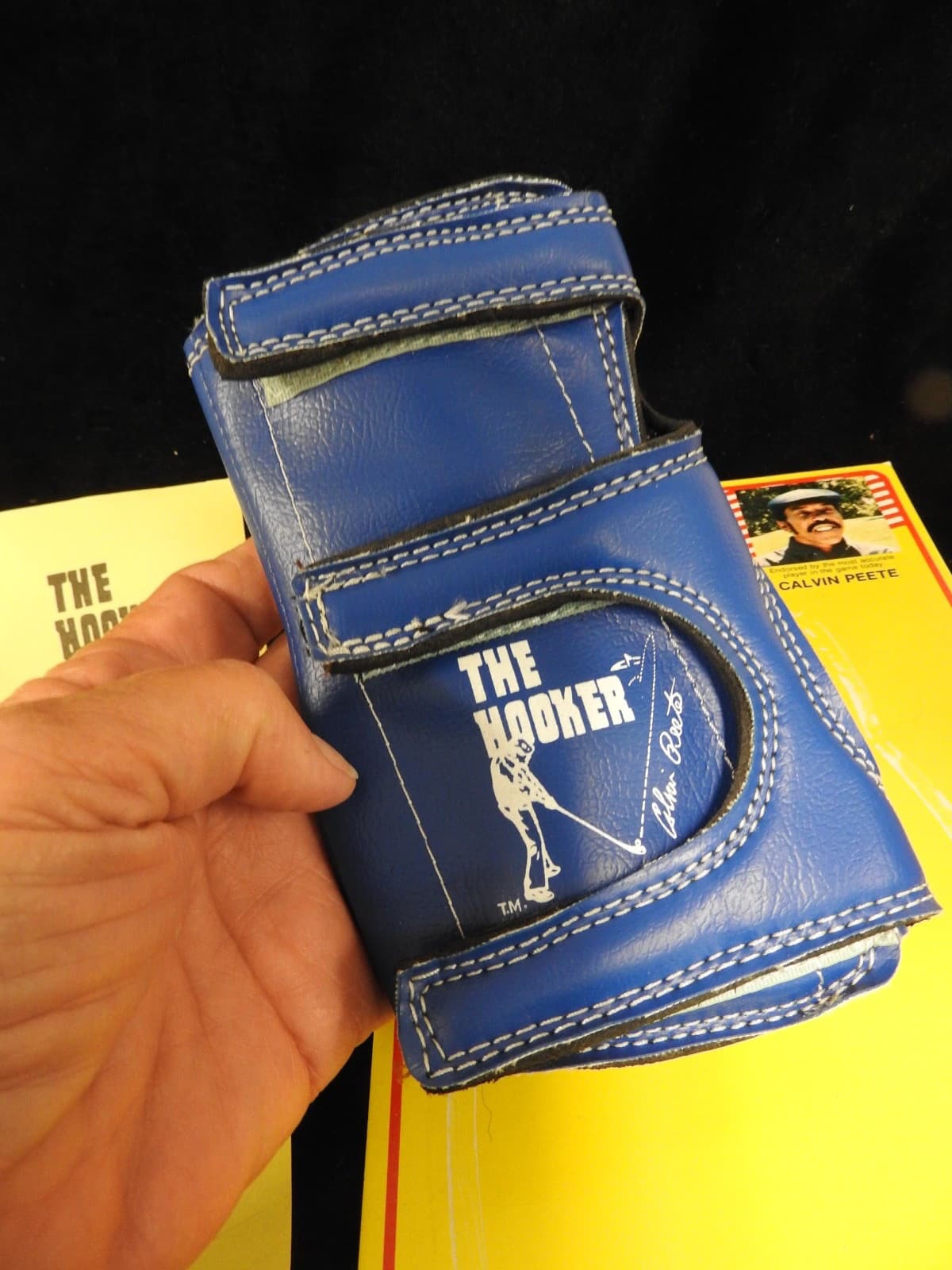 Vtg Calvin Peete Slice No More "The Hooker" Golf Glove - NOS 2