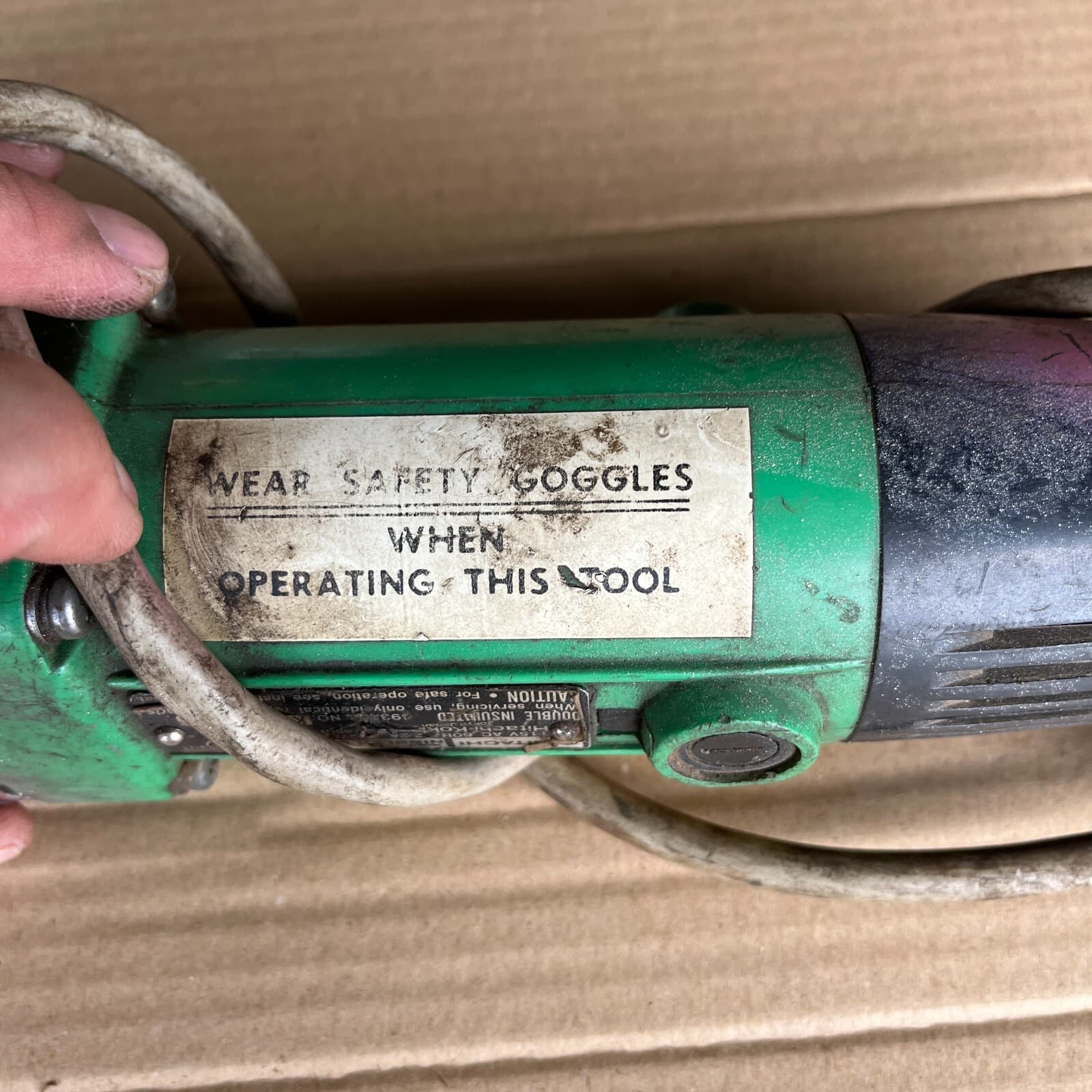 HITACHI Metabo Nibbler LA12  3/64" 120V Corded Insulated 6